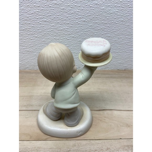 Vtg 1986 Enesco Precious Moments This Is The Day Which Lord Has Made Figurine - Picture 4 of 12